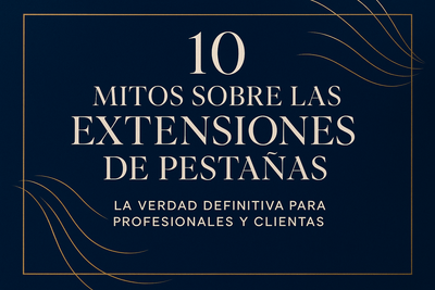10 Mitos Sobre las Extensiones de Pestañas: La Verdad Definitiva para Profesionales y Clientas