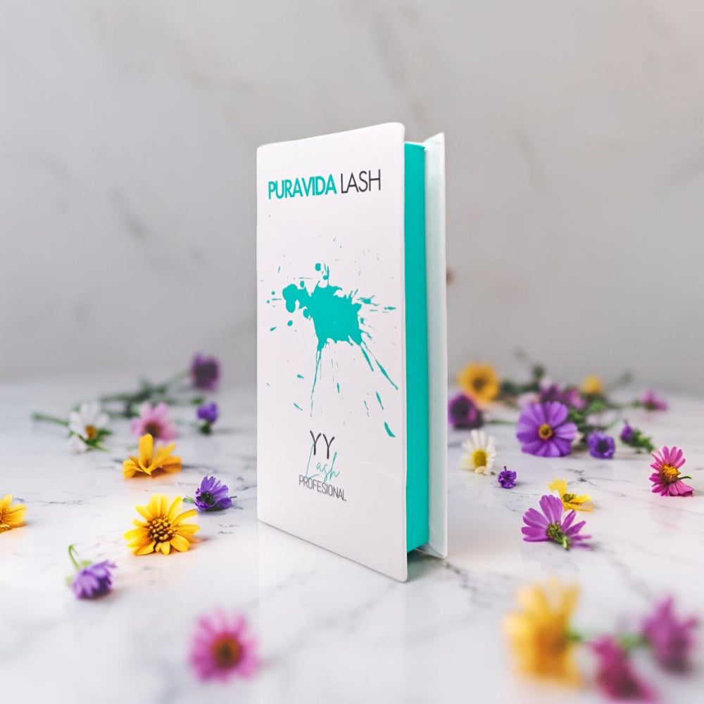 Pestañas tecnológicas YY de Puravida Lash para un efecto de volumen ligero
