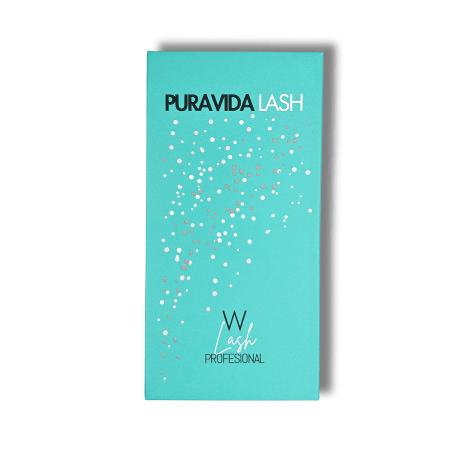 Caja de pestañas W Lash 4D de Puravida Lash para un diseño de volumen texturizado